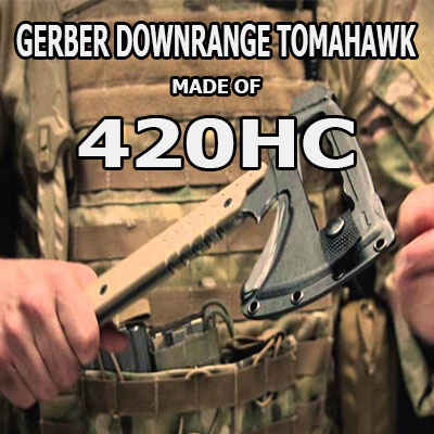 gerber-downrange-tomahawk-420HC-Steel