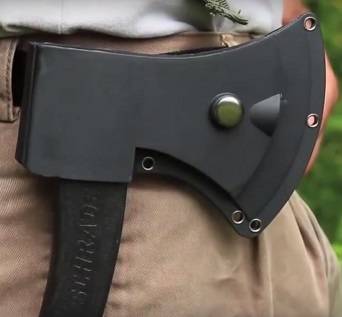 schrade scaxe3 survival axe sheath