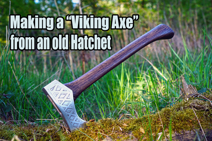 making-a-viking-axe-from-old-hatchet